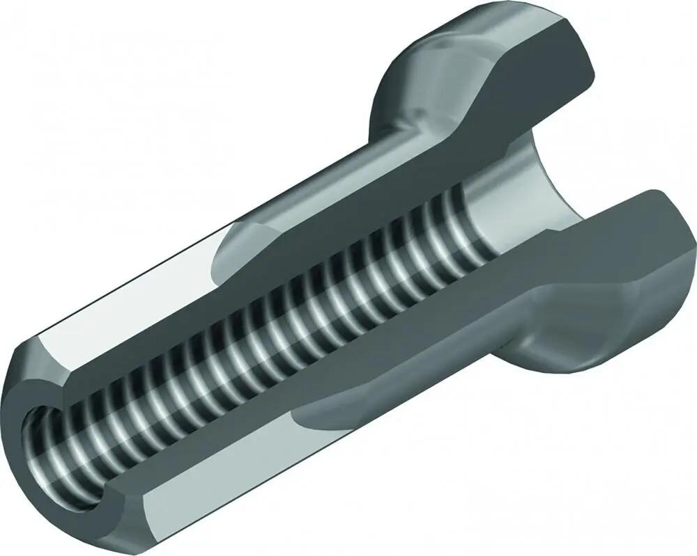 DT SWISS Écrou de rayon Dt Pro Lock Hidden Aluminium 2.0 12 mm unité d'emballage 2/3