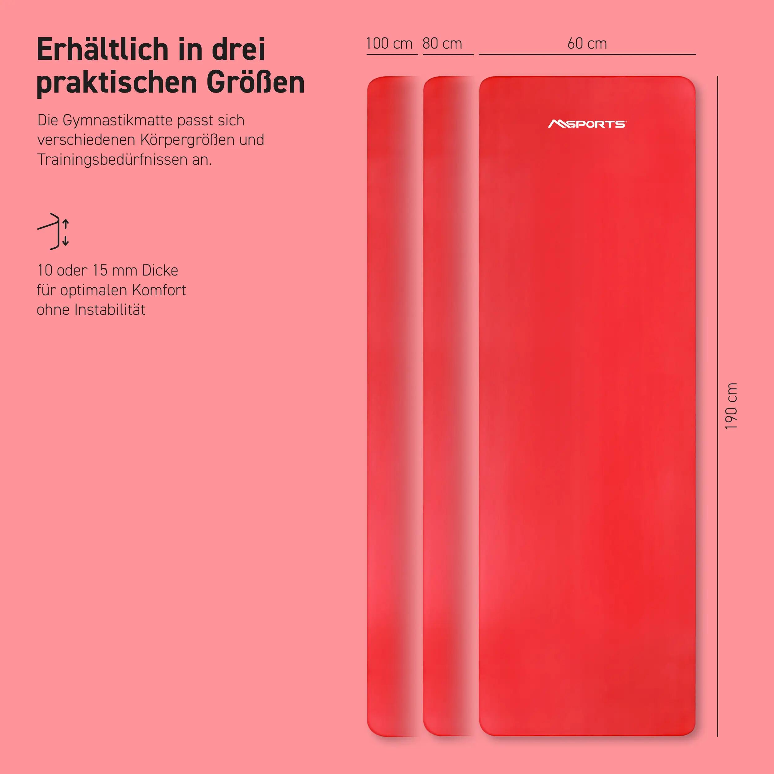 MSPORTS Tappetino da ginnastica Premium 5/7