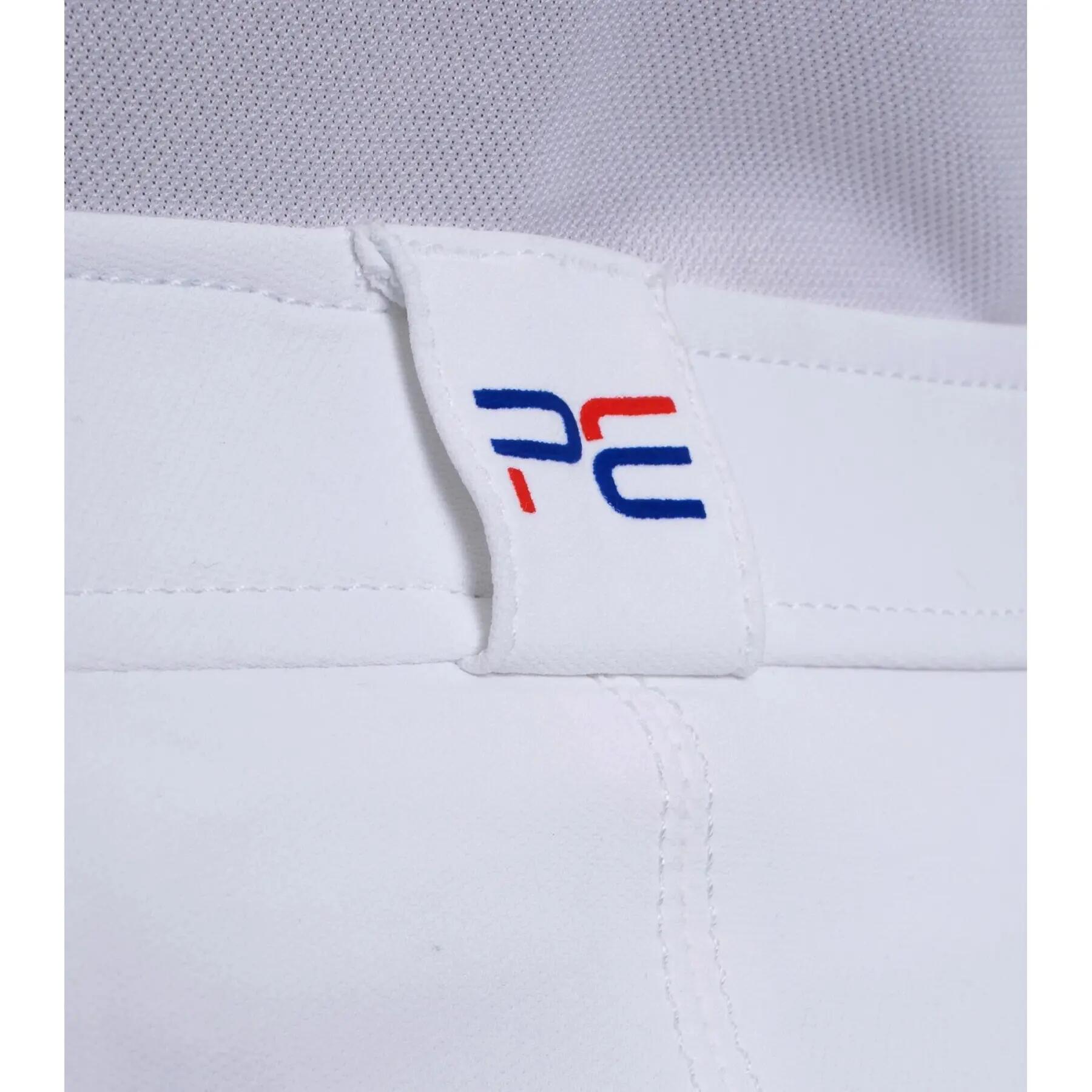 Premier Equine Santino homme gel genou brise d'équitation blanc