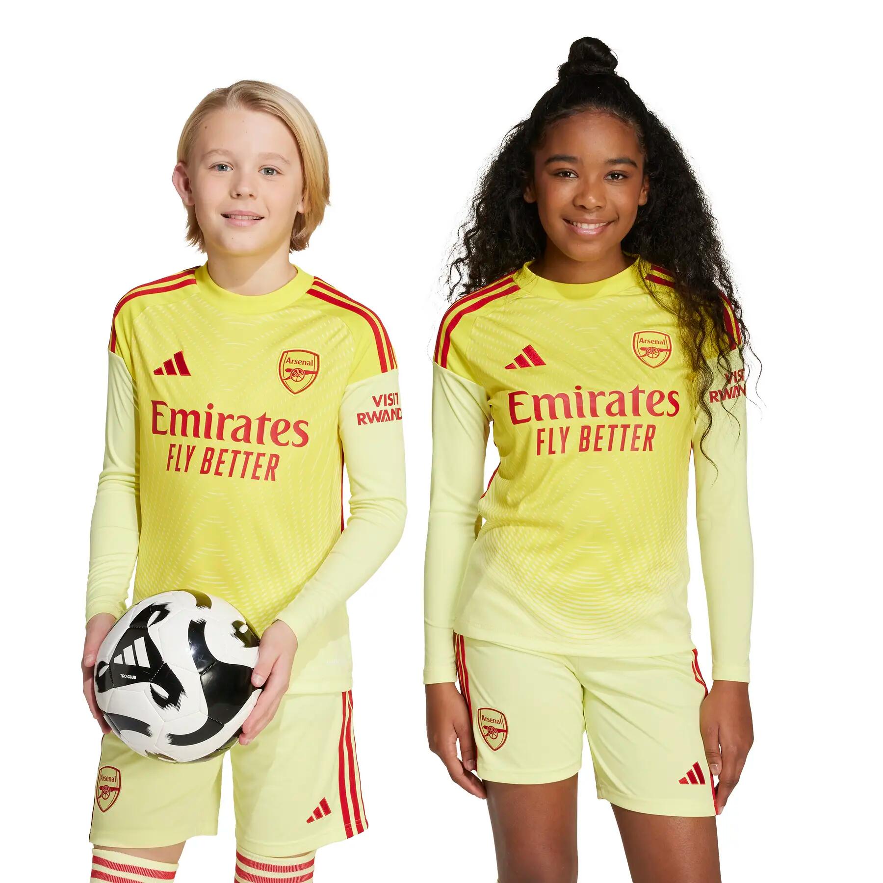 Maglia del portiere maniche lunghe bambino Arsenal 2025/26 3/7