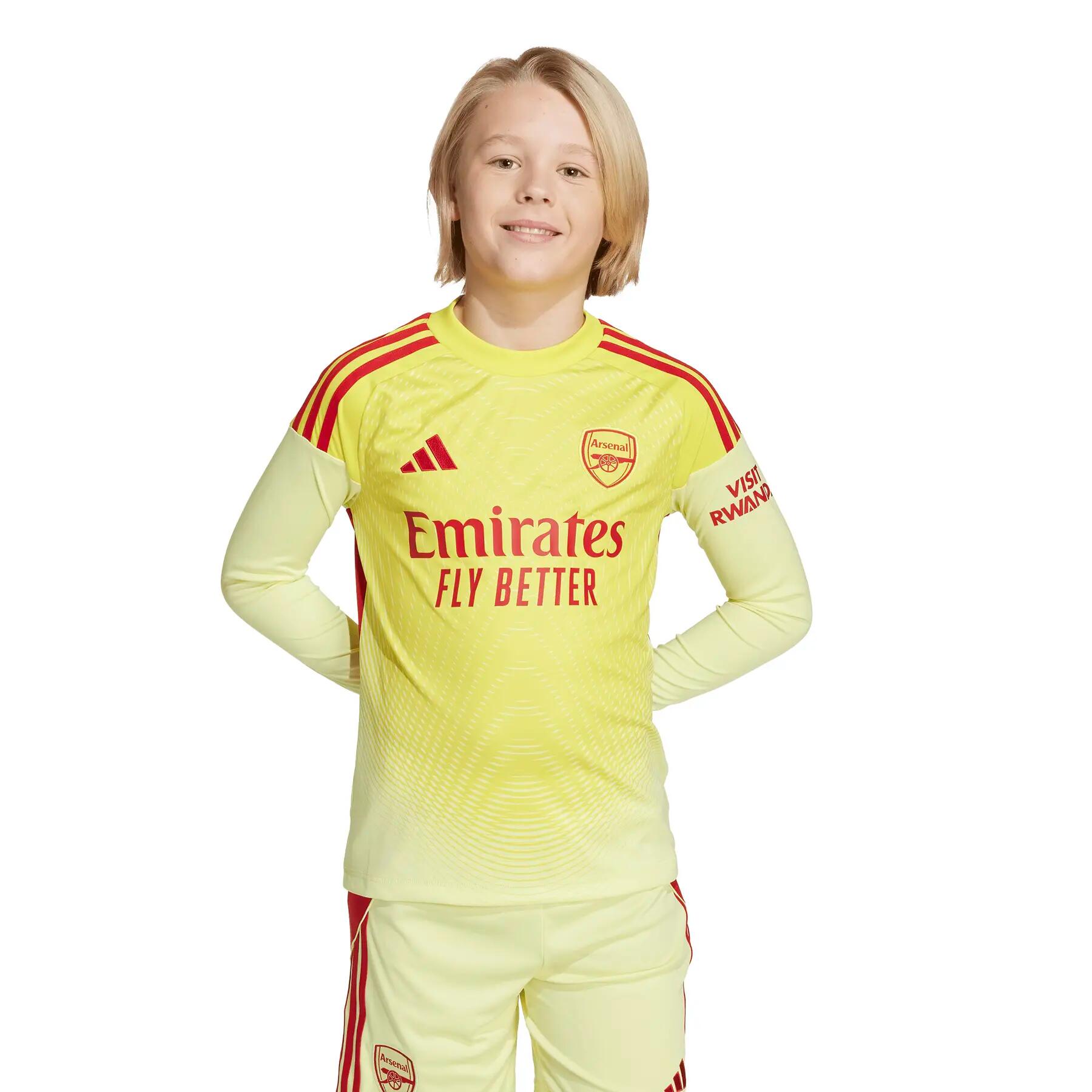 Maglia del portiere maniche lunghe bambino Arsenal 2025/26 2/7