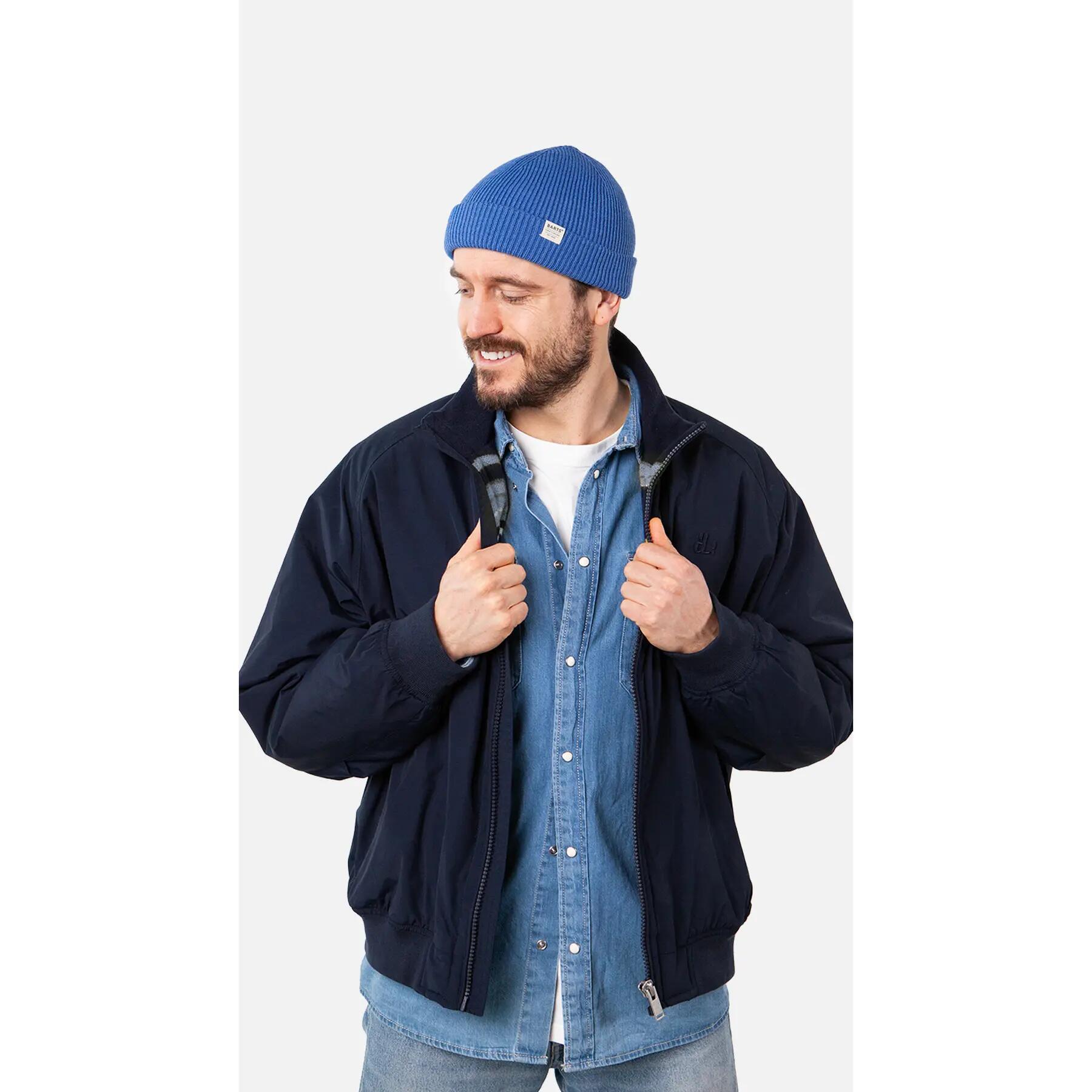 Berretto Barts Kinyeti blu brillante da uomo 2/3