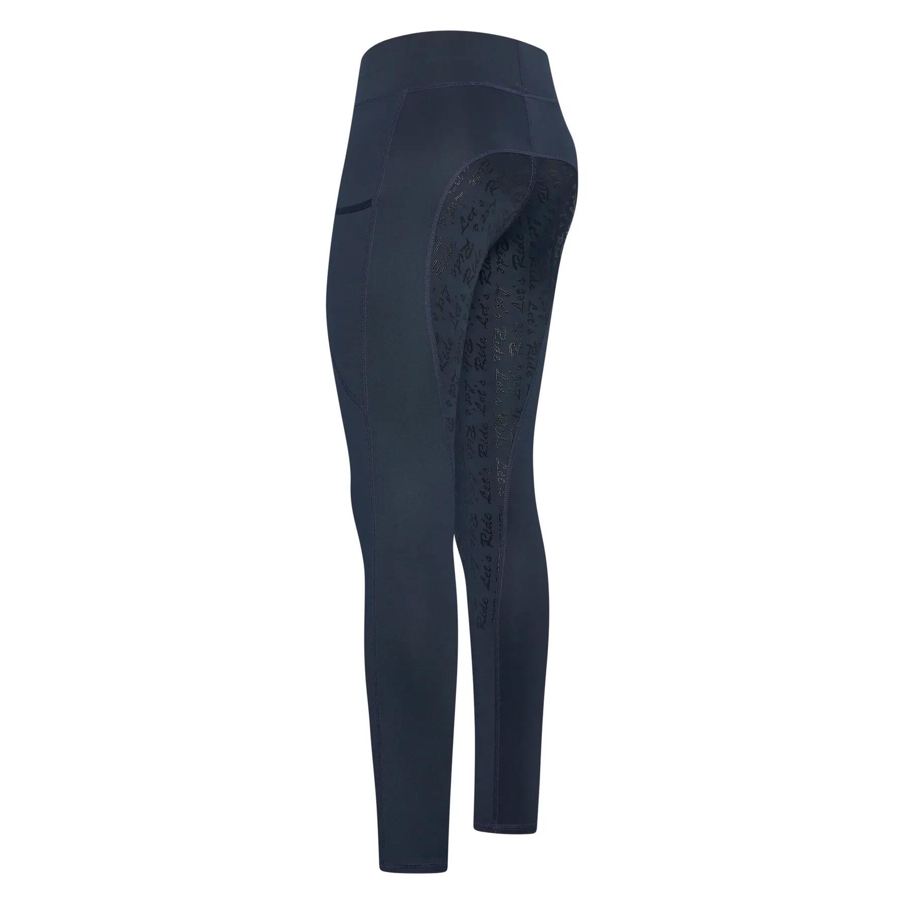 Reitleggings Full Grip, Mädchen Easy Rider Dietse Winter 2/3