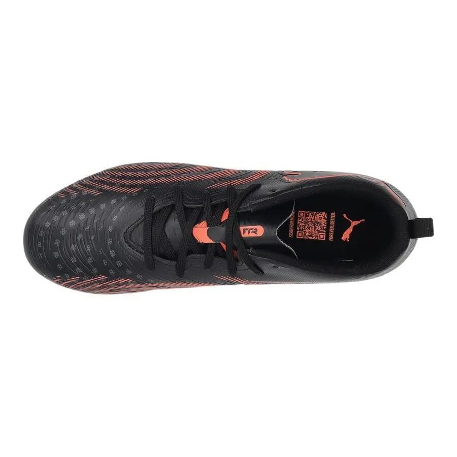 PUMA FUTURE 9 PLAY IT JR Fußballschuhe 108723 02 Puma Black Glowing red  Gray 6/7