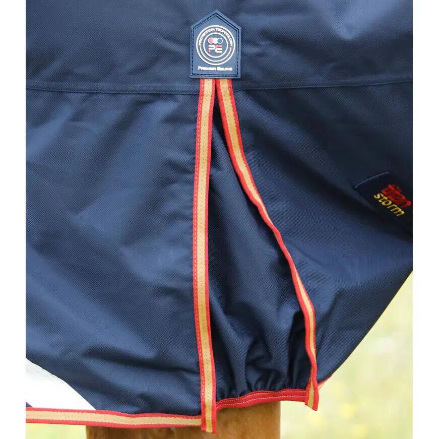 Coperta da esterno per cavalli con copricollo Premier Equine Titan Storm 450 g 4/5