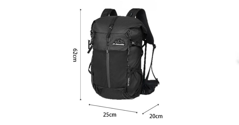 Plecak turystyczny Helium 30+5L Cnk2300016 - Black Rozszerzany 4/5