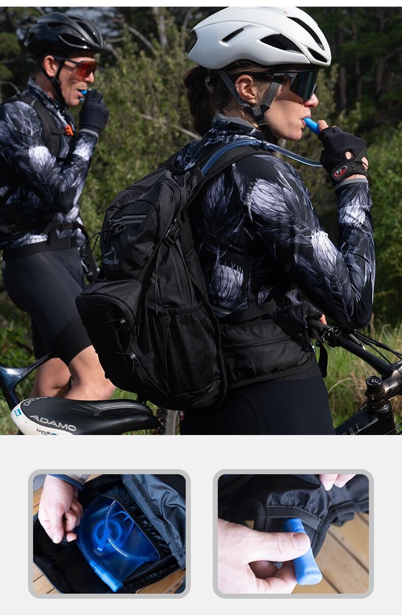 Plecak rowerowy Naturehike z oddzielną kieszenią na hydrovac 20 l 5/7