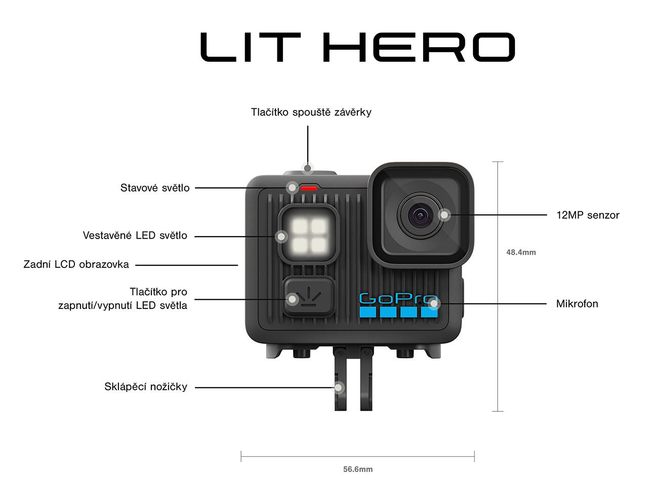 Kamera GoPro LIT HERO 4/7