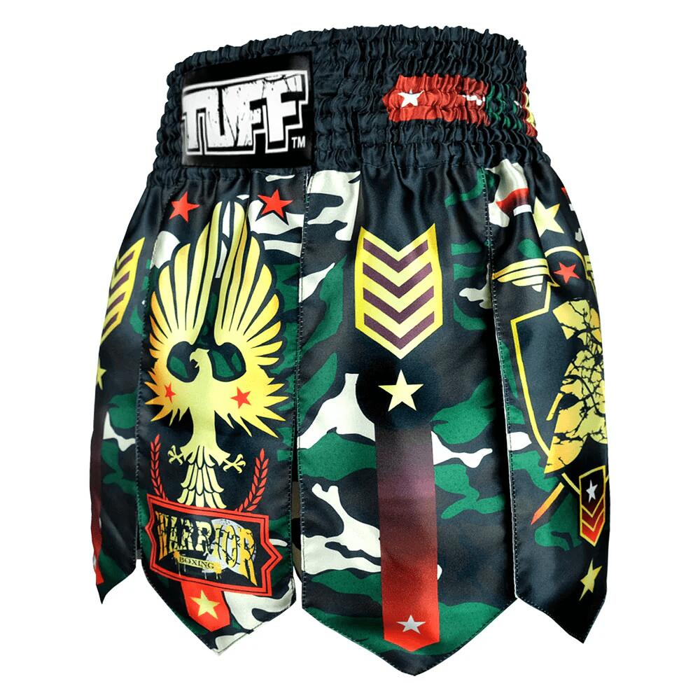 Spodenki treningowe TUFF Gladiator Green Military Warrior 3/6
