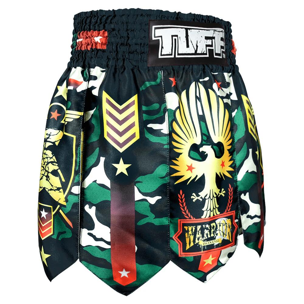 Spodenki treningowe TUFF Gladiator Green Military Warrior 2/6