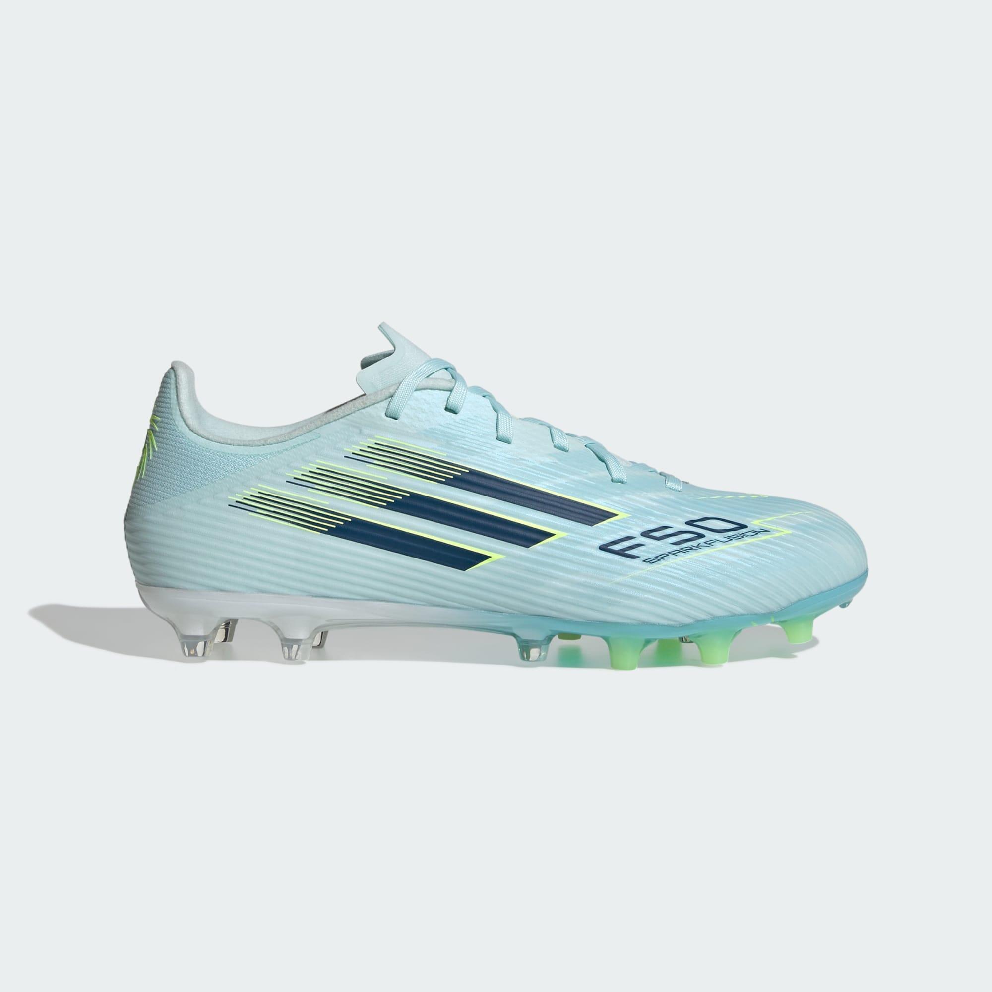 Ghete de fotbal F50 SPARKFUSION LEAGUE Low pentru teren dur/artificial, pentru