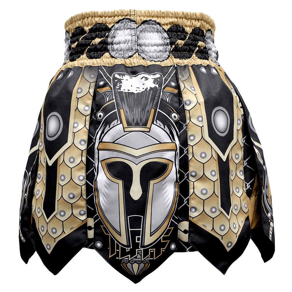 Spodenki treningowe TUFF Black Ancient Roman Gladiator Armor 3/7