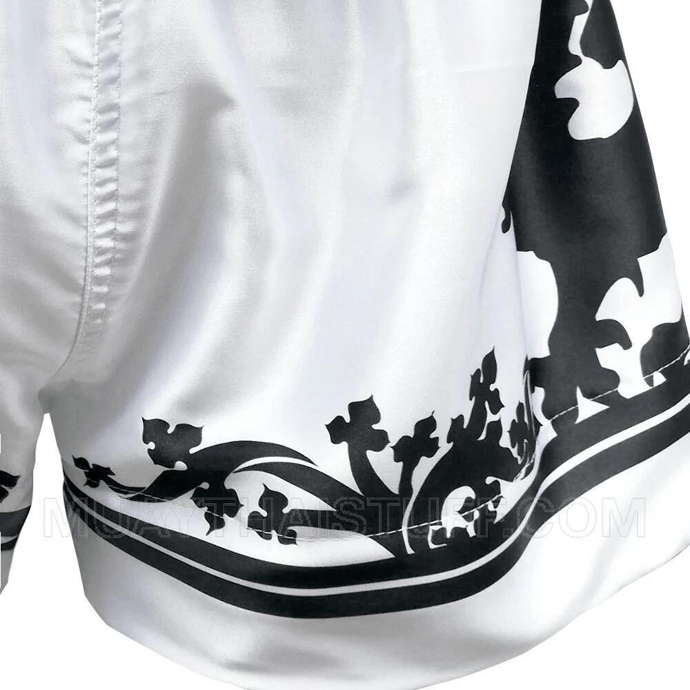 Spodenki treningowe TUFF Gladiator Black & White Classic Victorian Pattern 5/7