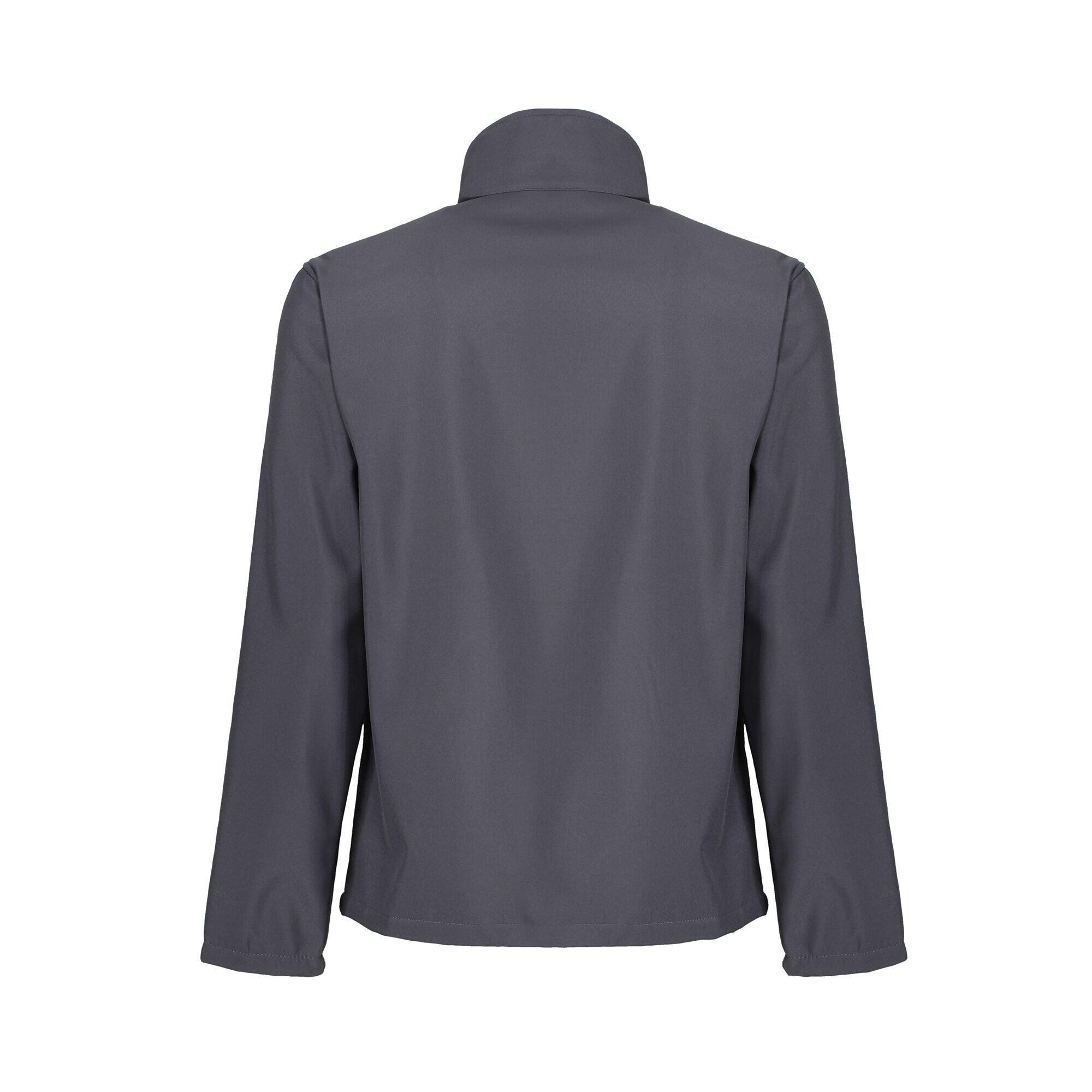 Regatta Professional Mens Honestly Made Soft Shell Jacket (Seal Grey) 2/5