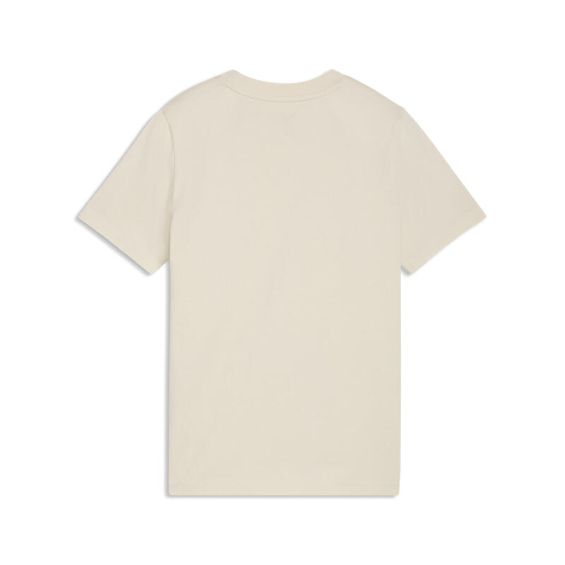 Tricou alergare copii logo brodat, albastru deschis PUMA