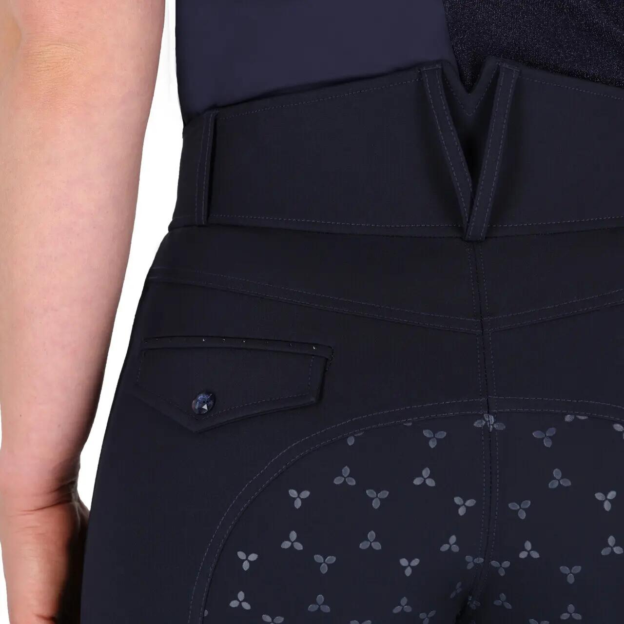 Reithose full grip Damen QHP Aubree 5/5
