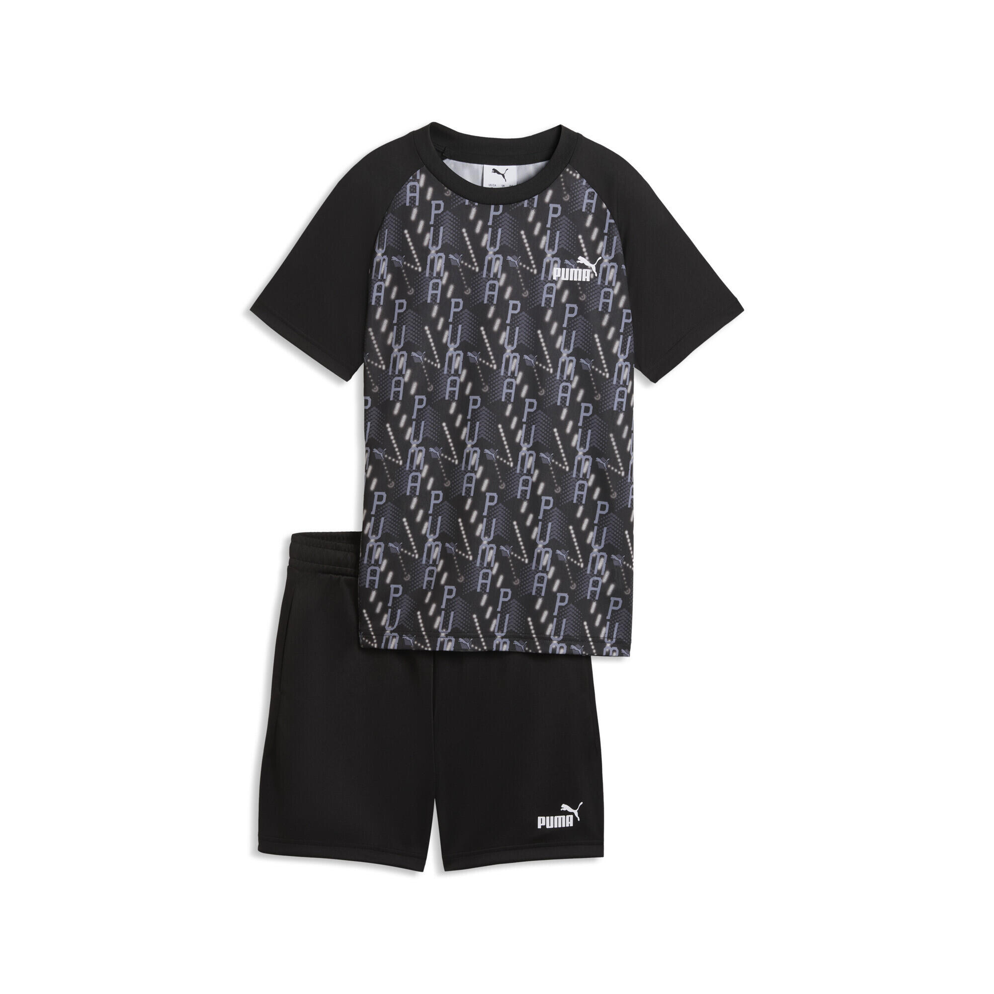 Trening băieți tricou cu mânecă scurtă pantaloni scurți Train All Day