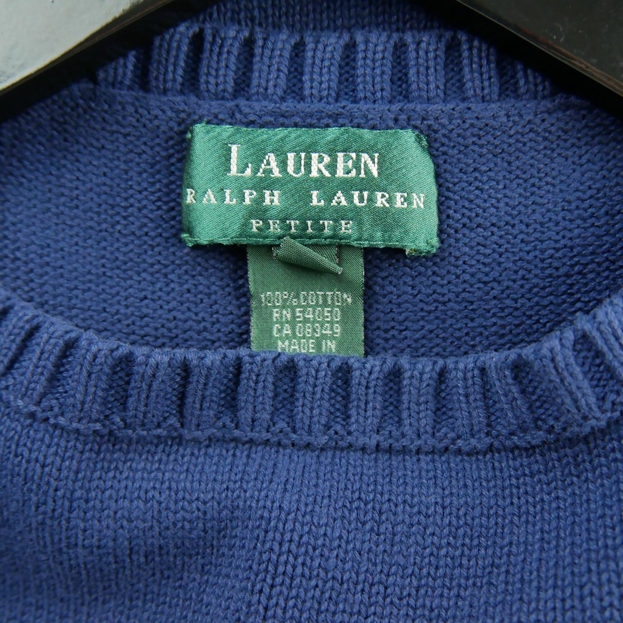Women's Navy Sweater 5/5