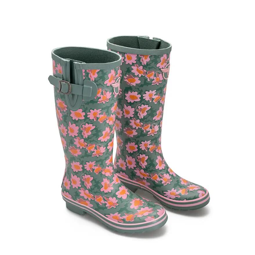 Regenlaarzen voor dames Rouchette Daisies 2/5