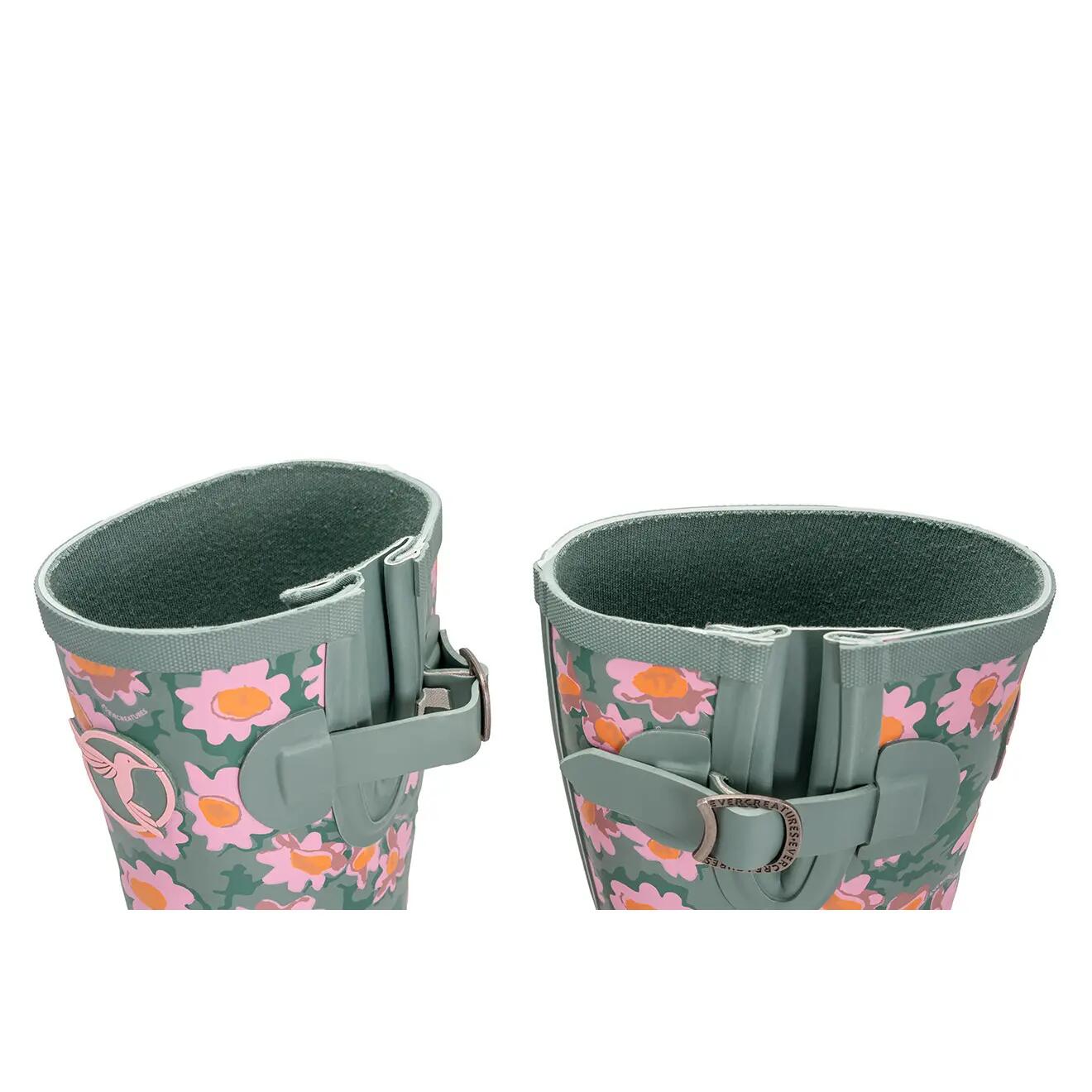 Demi-bottes de pluie femme Rouchette Daisies 5/5