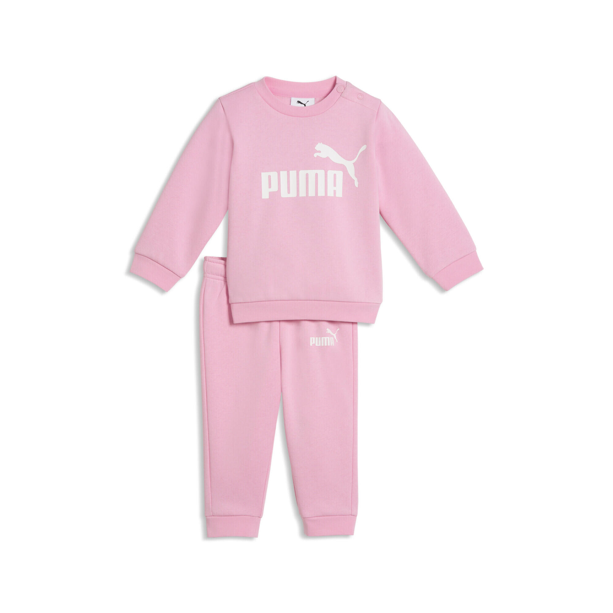 Șort copii regular fit mâneci lungi buzunare laterale Puma branding negru PUMA