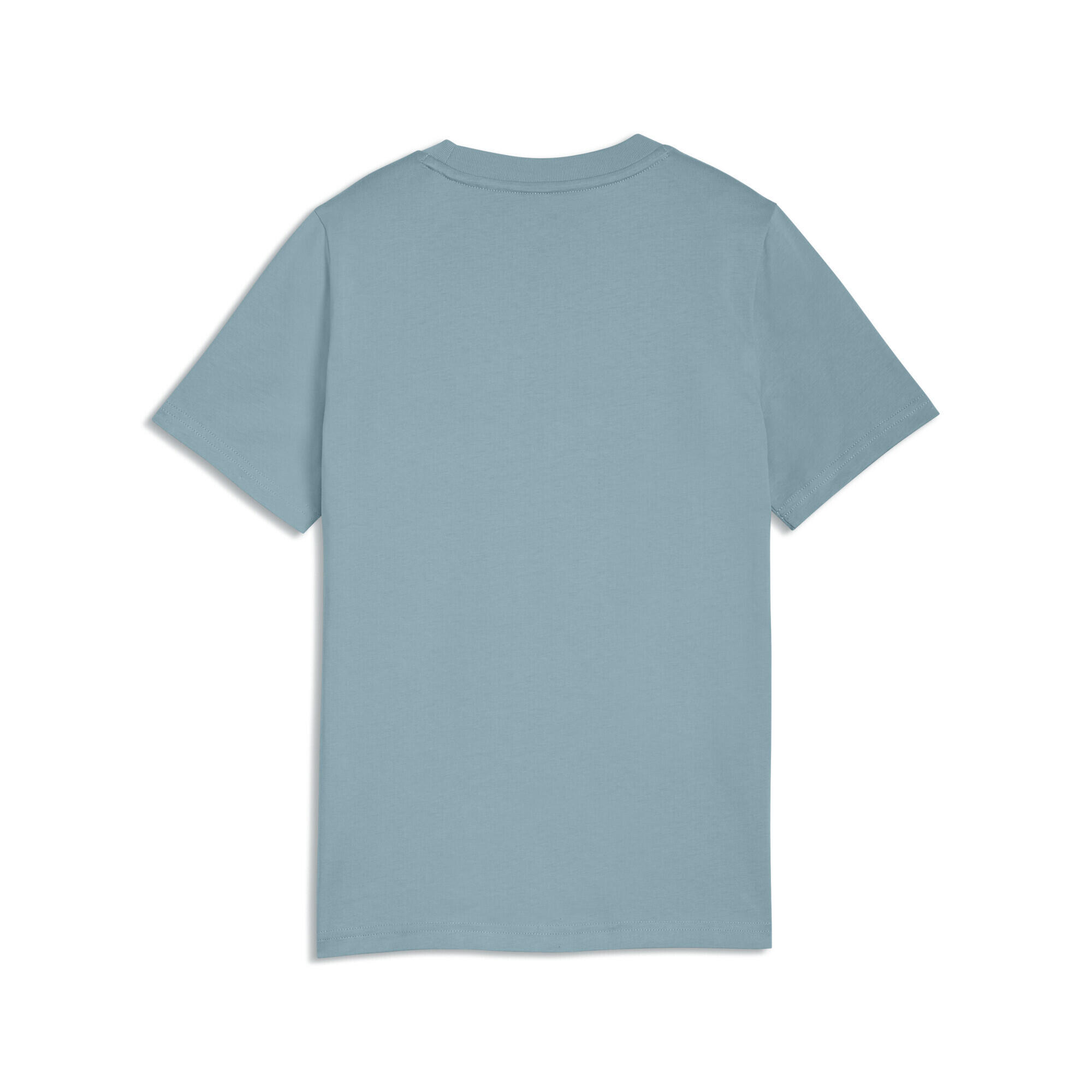 Camiseta infantil confortável logo bordado Essentials No. 1 Logo PUMA 5/5