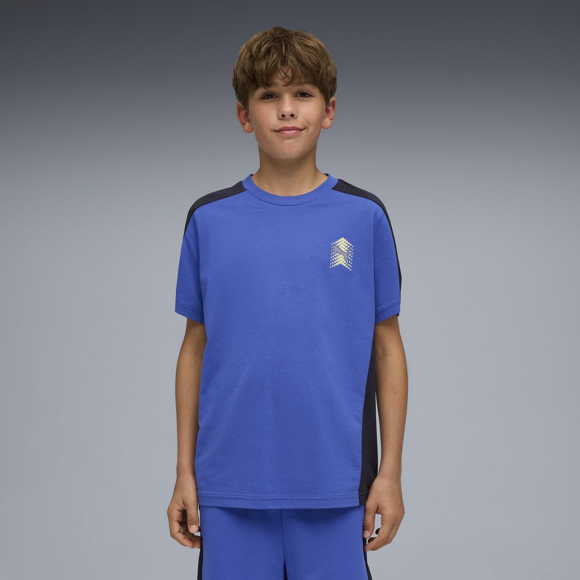 T-shirt corrida infantil confortável manga curta PUMA 2/5