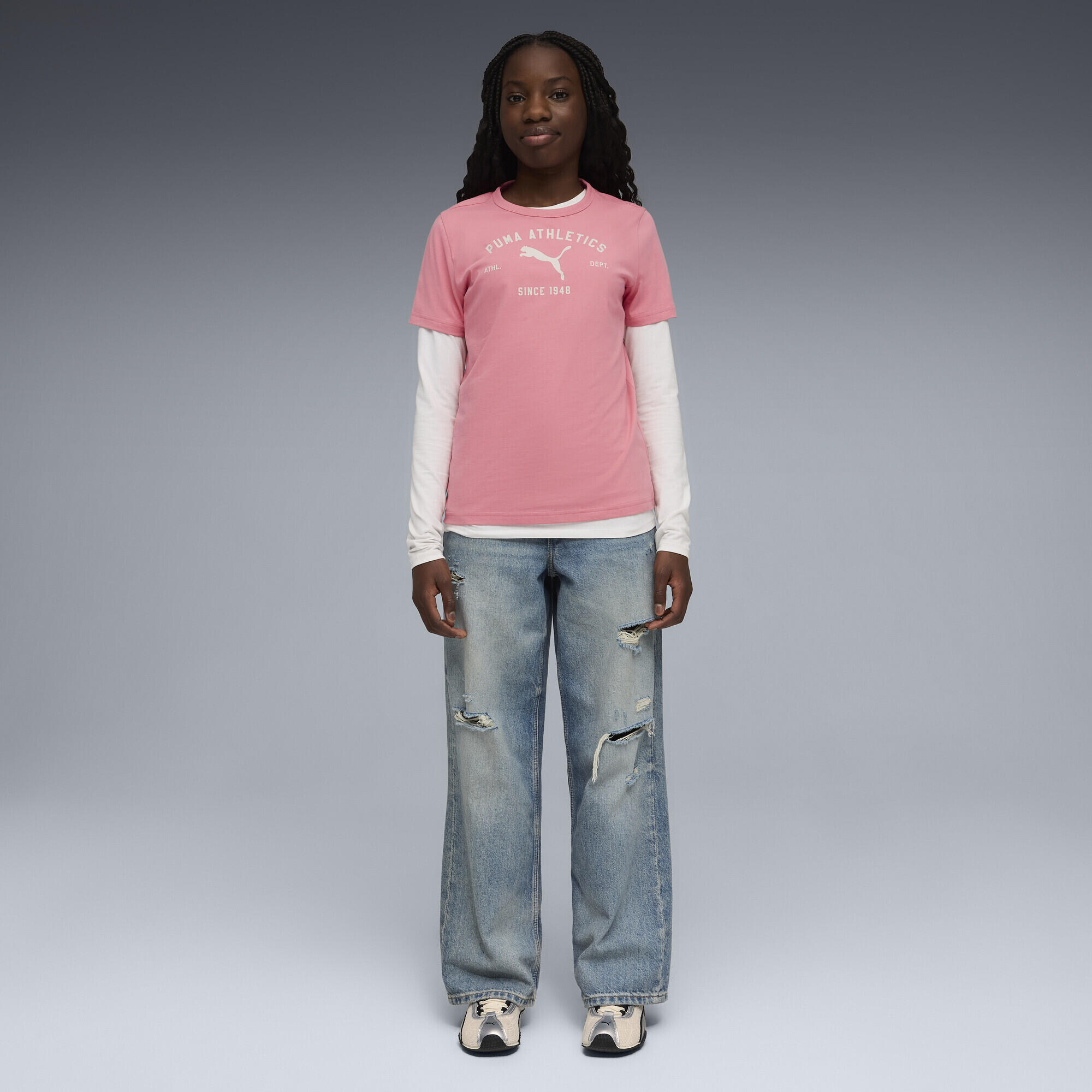 T-shirt grafica PUMA Class per ragazzi PUMA 4/5