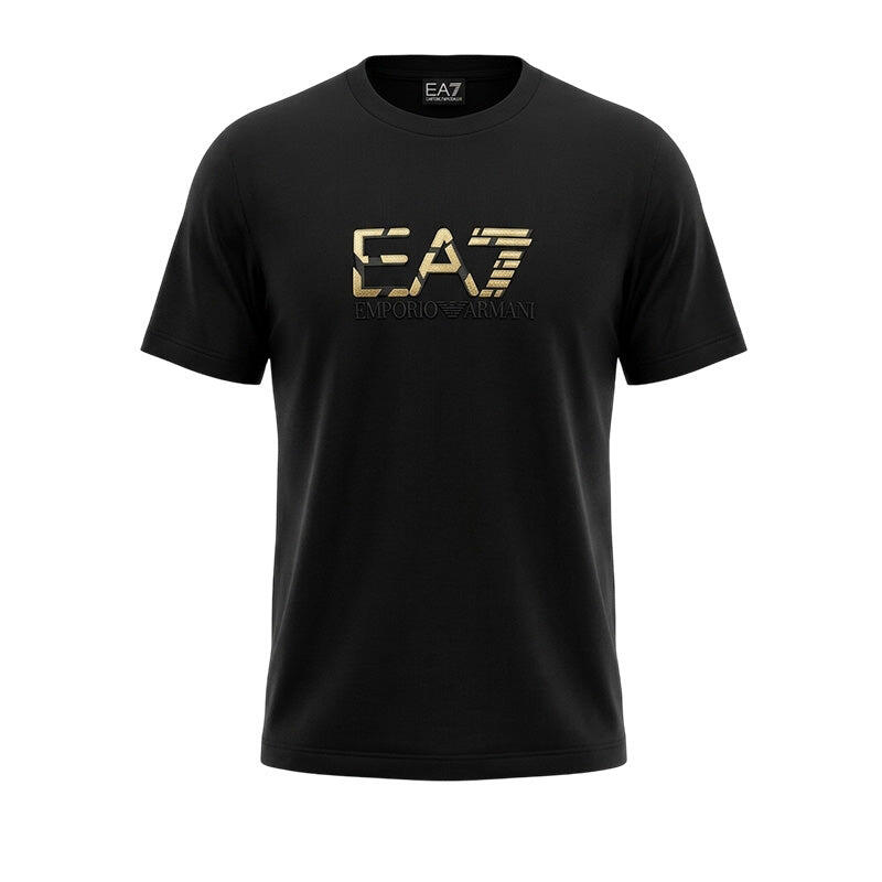 Ea7 T-Shirt Emporio Armani Para Homem Preto da Decathlon