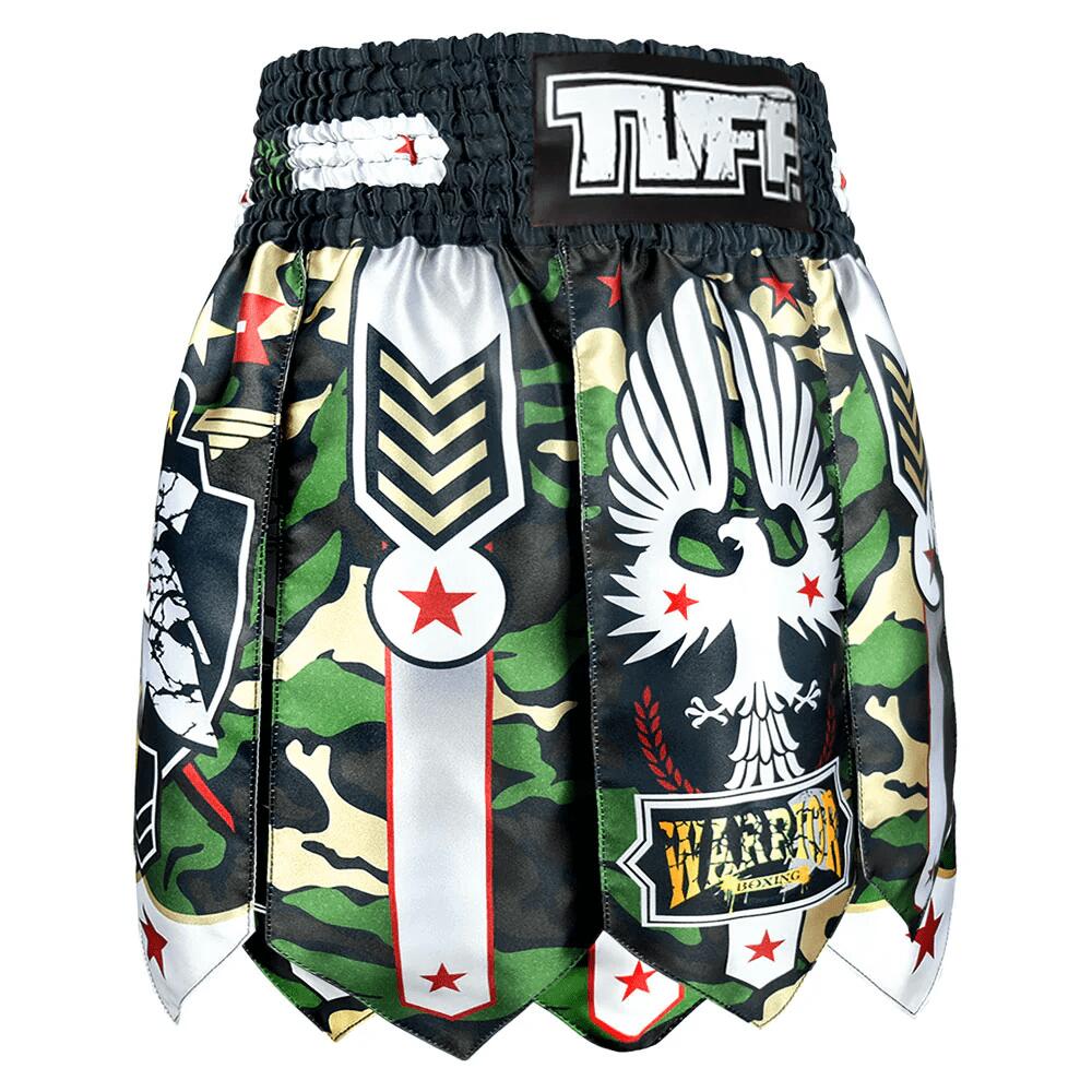 Spodenki treningowe TUFF Gladiator Brown Military Warrior 2/6