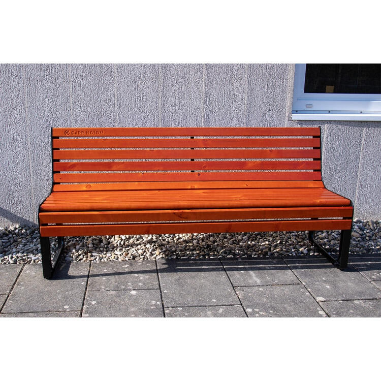 Banco con respaldo de madera Carrington Premium 4/5