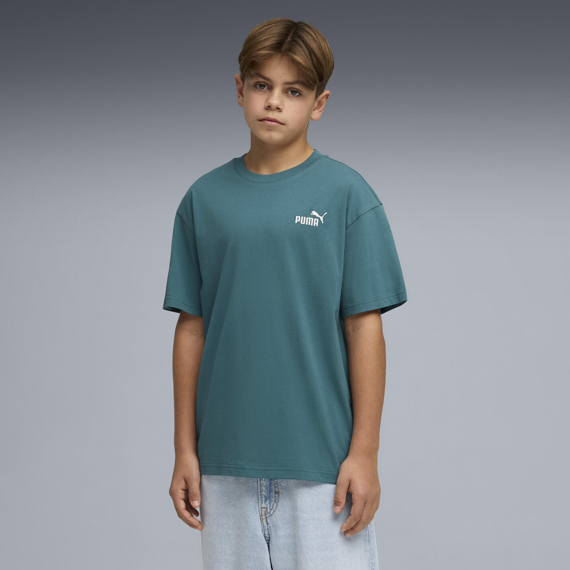 Młodzieżowa luźna koszulka ESS z małym logo No. 1 PUMA