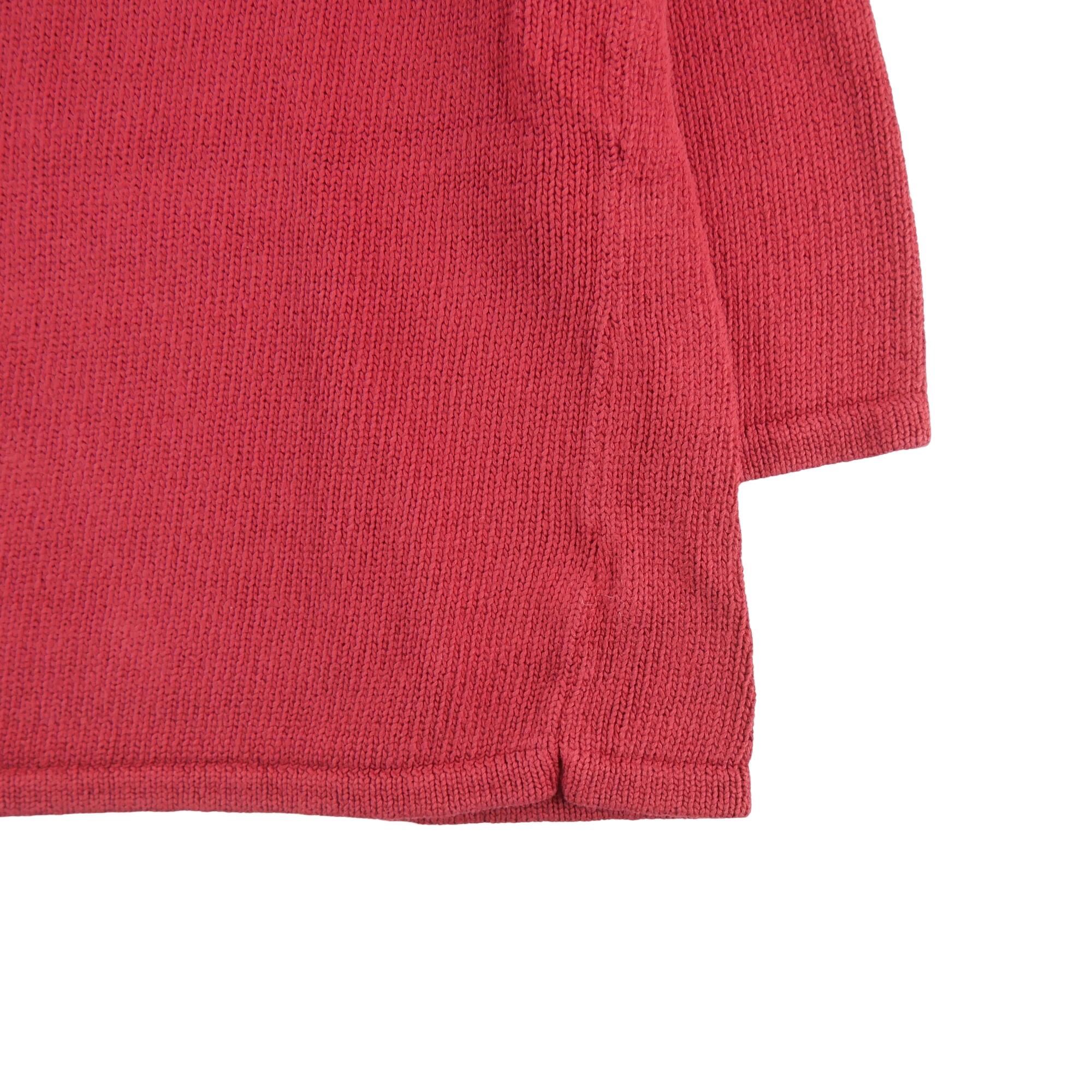 Women's Red Sweater 3/5