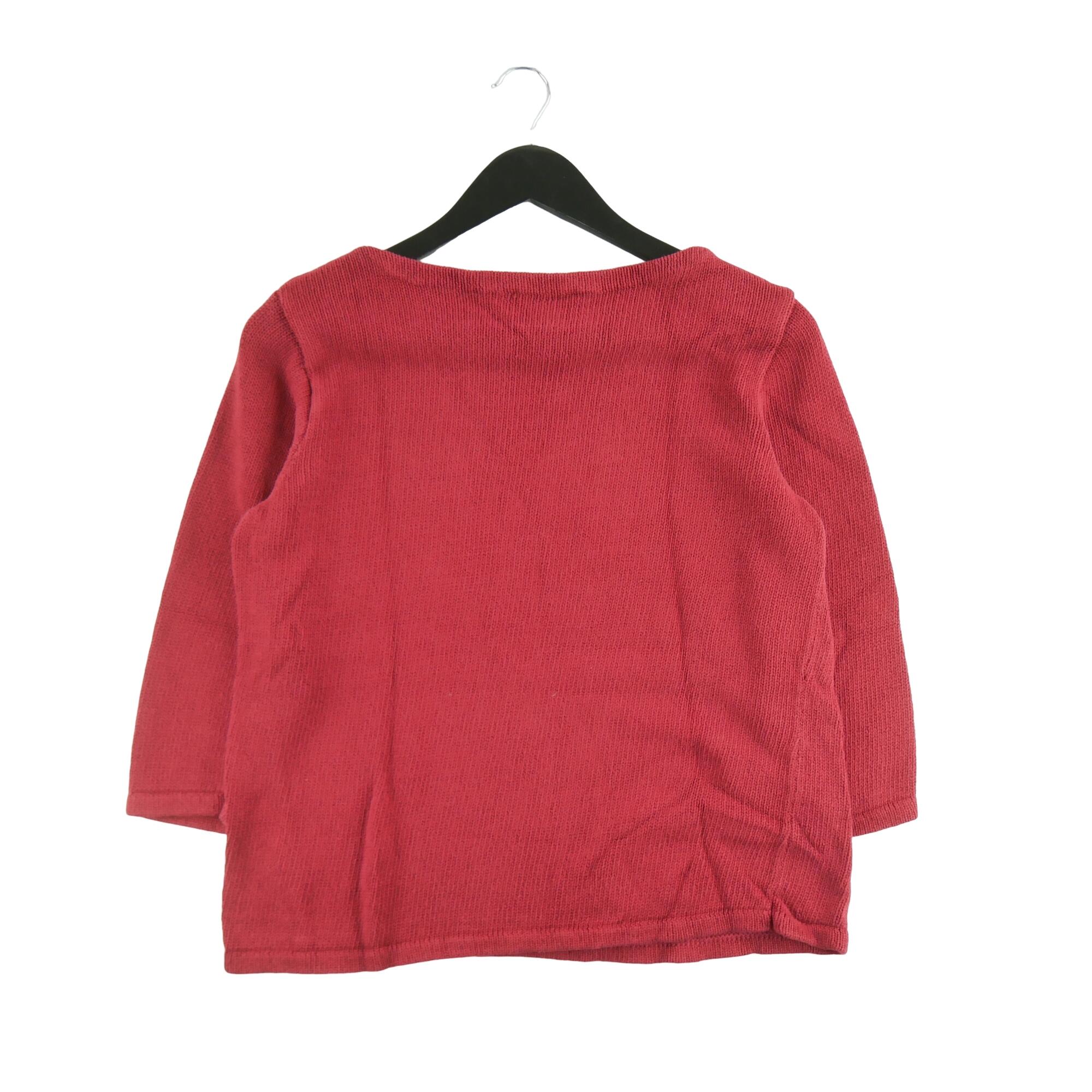 Women's Red Sweater 2/5