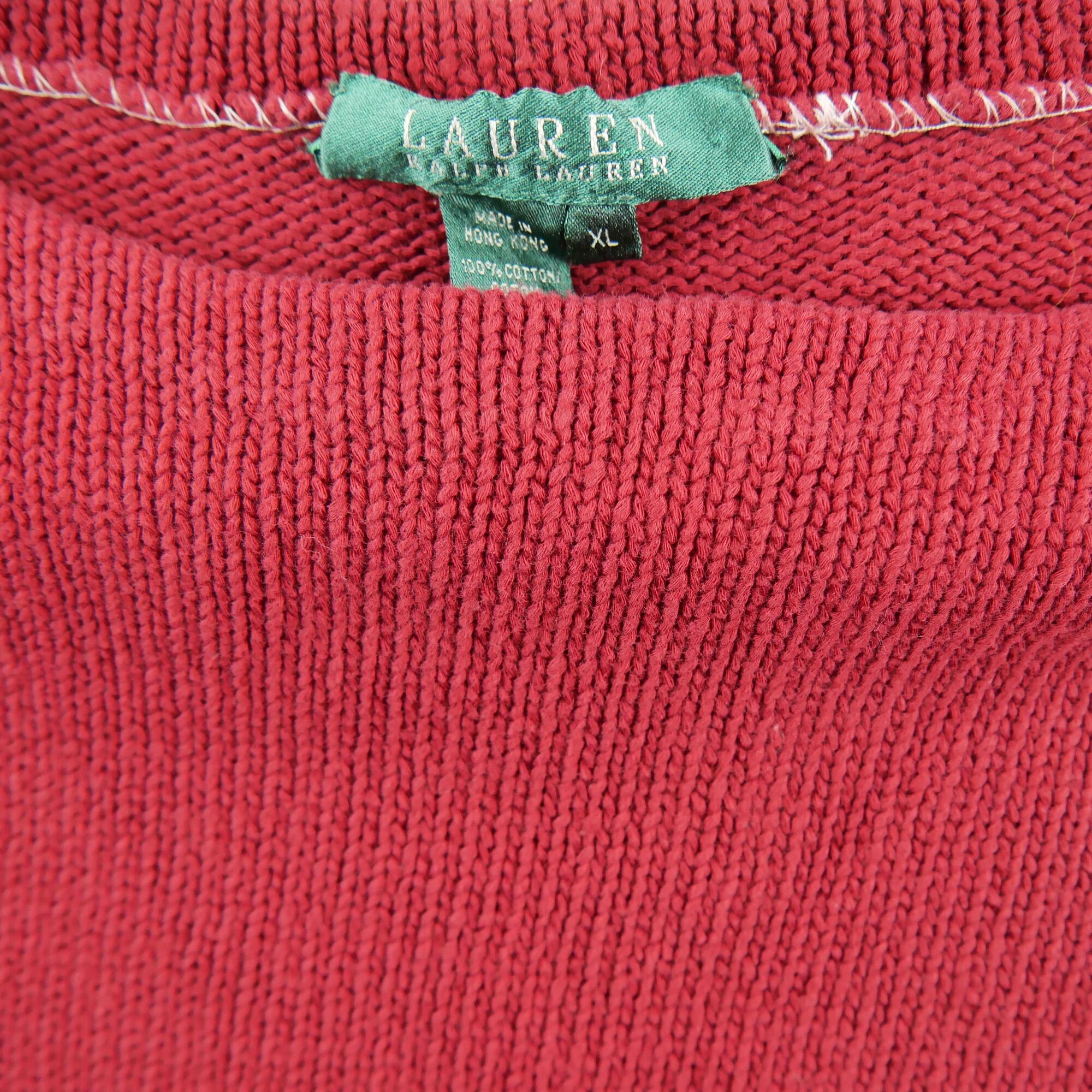 Women's Red Sweater 5/5
