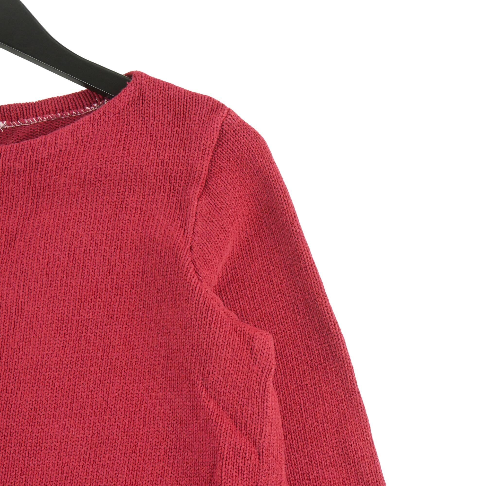 Women's Red Sweater 4/5