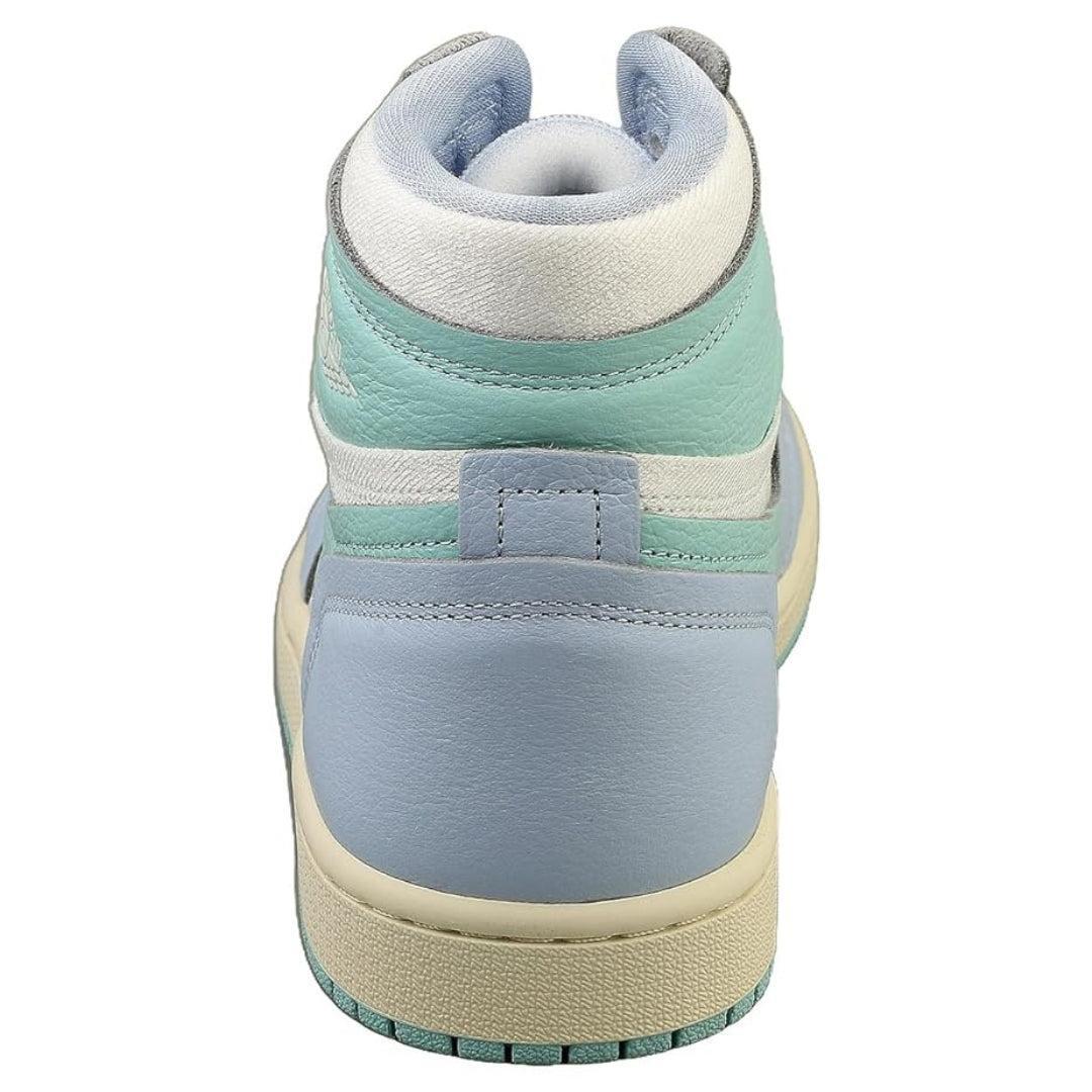 Scarpe Sportive Pelle Hightop (Alto)Donna Nike Air Jordan 1 Azzurro 2/4