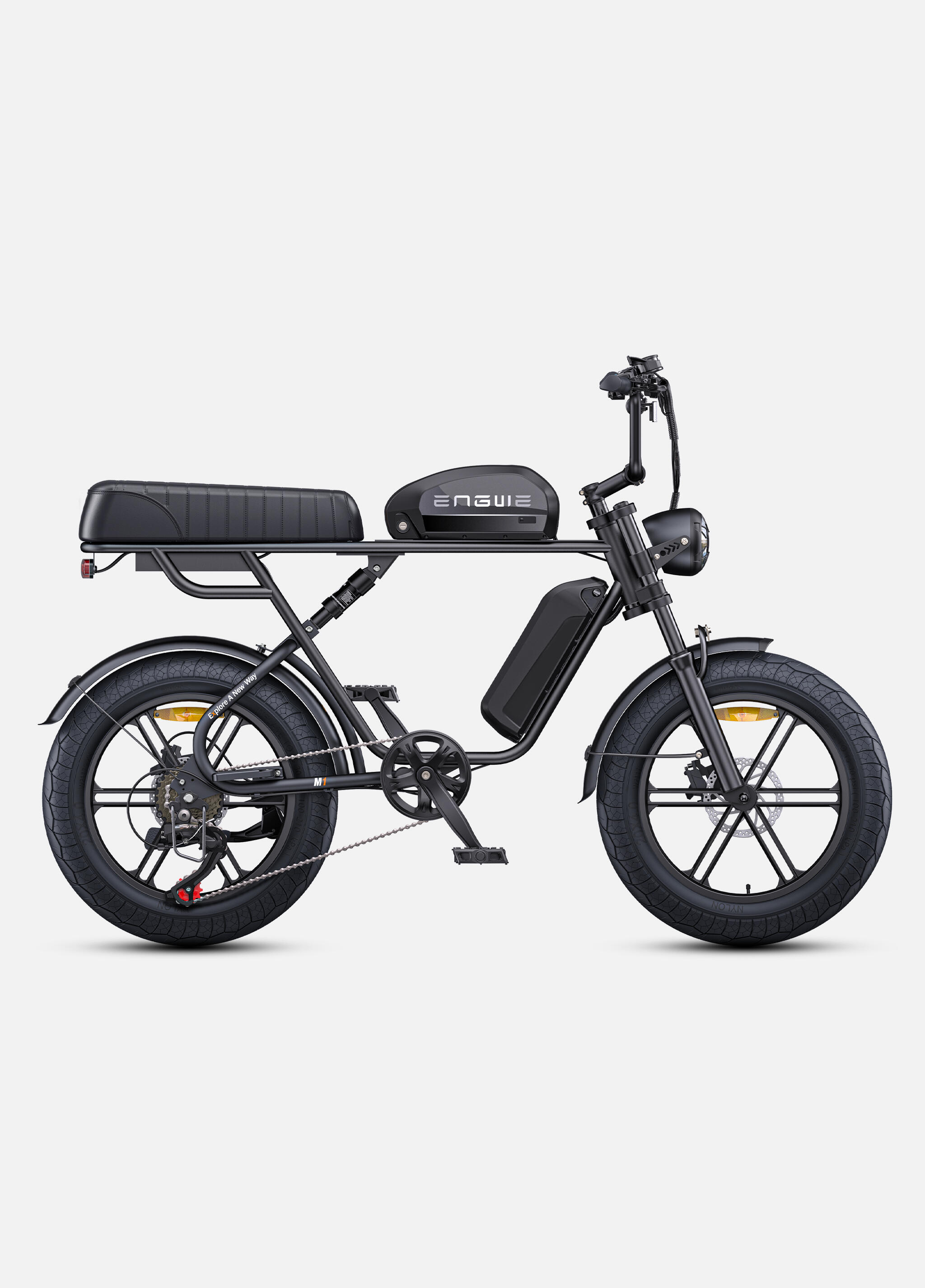 Bicicleta Eléctrica ENGWE M1 para Adultos, Todoterreno/Montaña, Doble Batería 3/7
