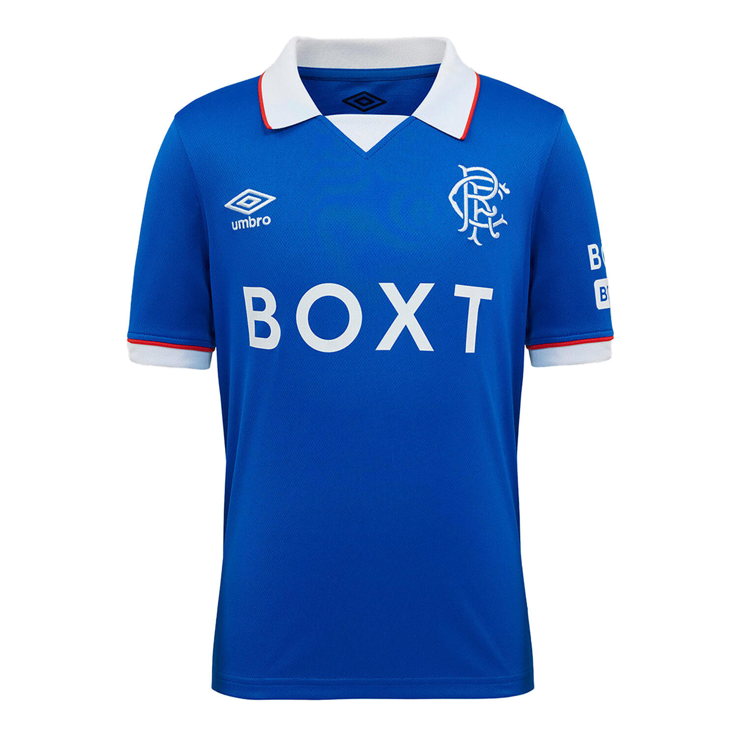 Maillot Domicile Manches Courtes Motif/style Rangers FC 25/26 Enfant (Lapis 1/2