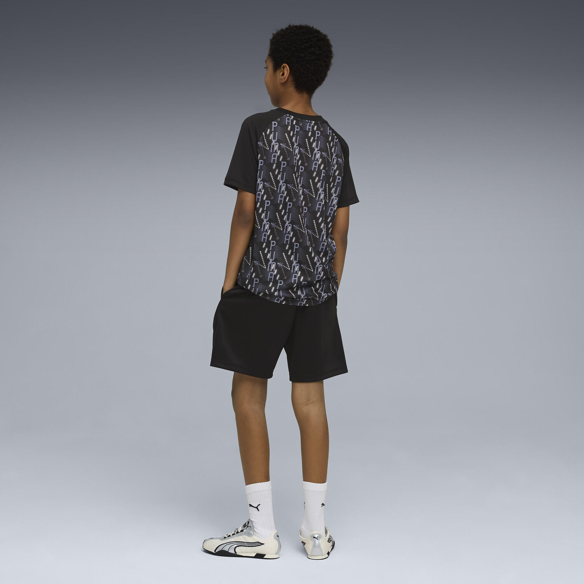 Completo T-shirt e shorts TRAIN ALL DAY Essentials per ragazzi PUMA 3/5