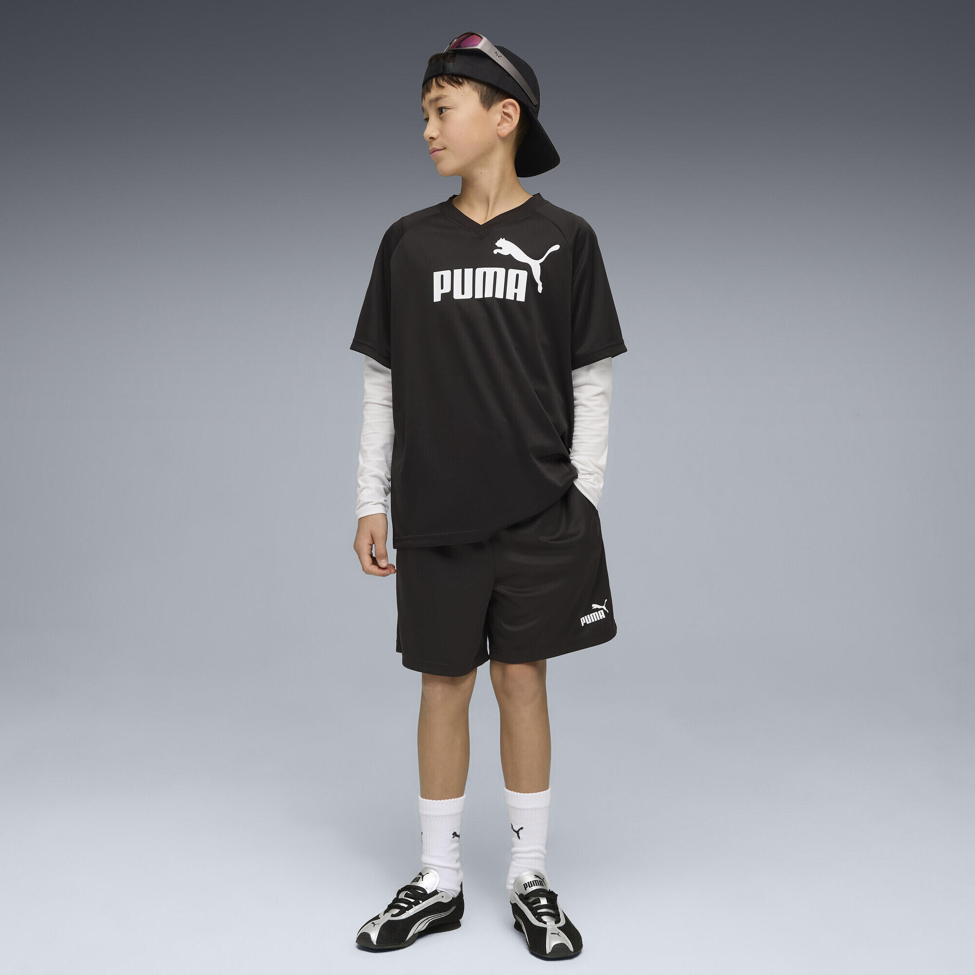 Essentials Mesh Relaxed Shorts Youth PUMA 4/6