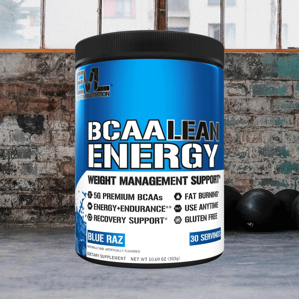 EVL Nutrition BCAA Lean Energy (30 serv) Blue Raz - Aminosäuren - BCAA 2/3