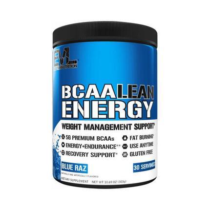 EVL Nutrition BCAA Lean Energy (30 serv) Fruit Punch - Acides aminés - BCAA