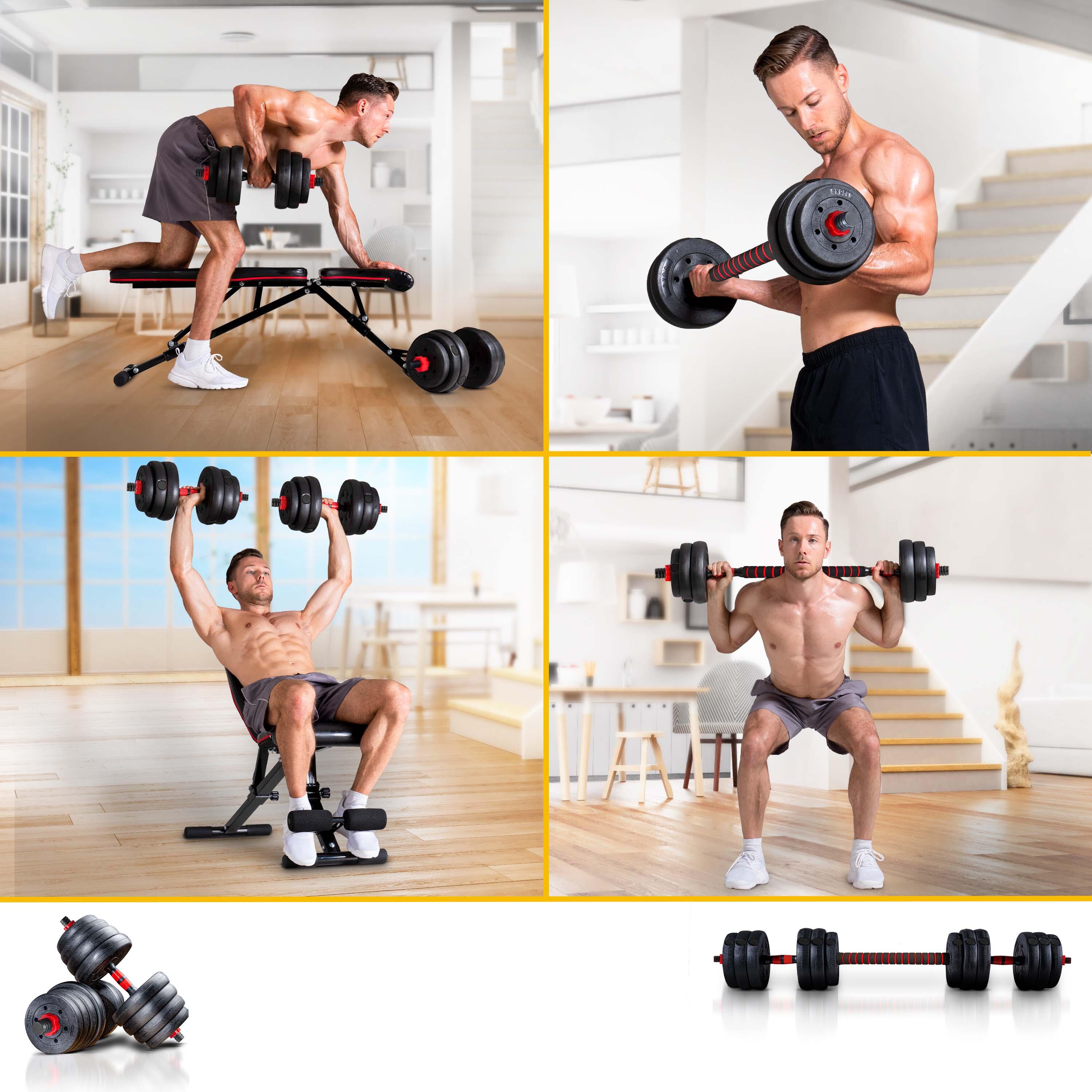Set manubri 2in1 per un allenamento di forza efficace a casa 2/6