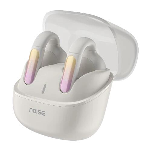 Auriculares True Wireless Earbuds NOISE Air Clips 2 Branco Frost 3/7