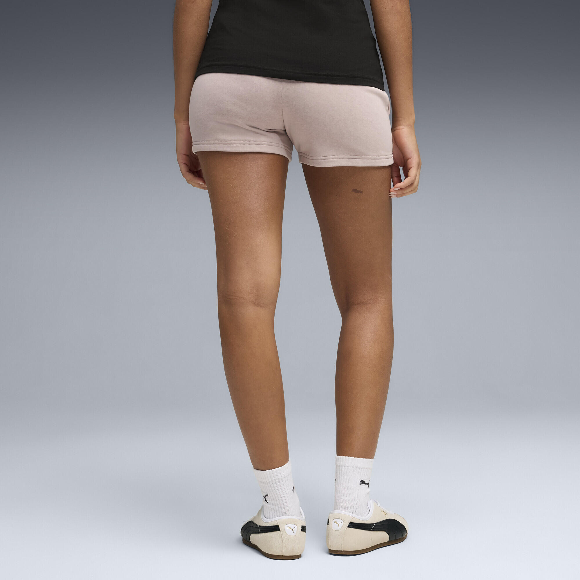 Shorts con logo Essentials Cat 4” da donna PUMA 3/5