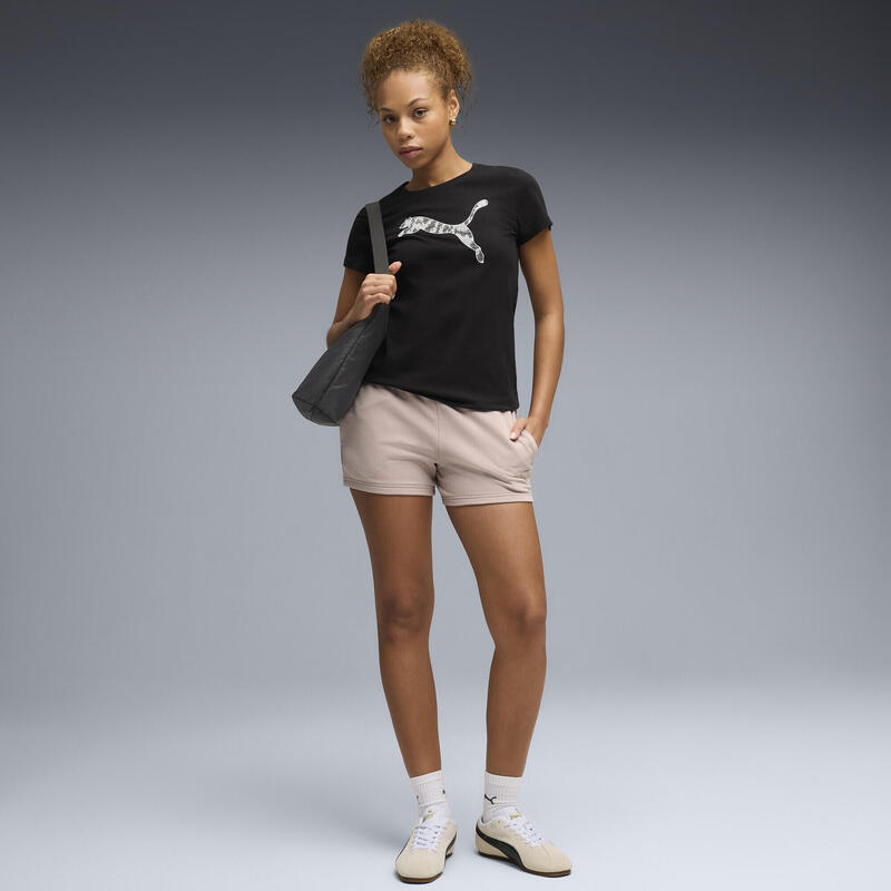 Pantaloni scurți de damă PUMA Essentials Cat Logo 4’’