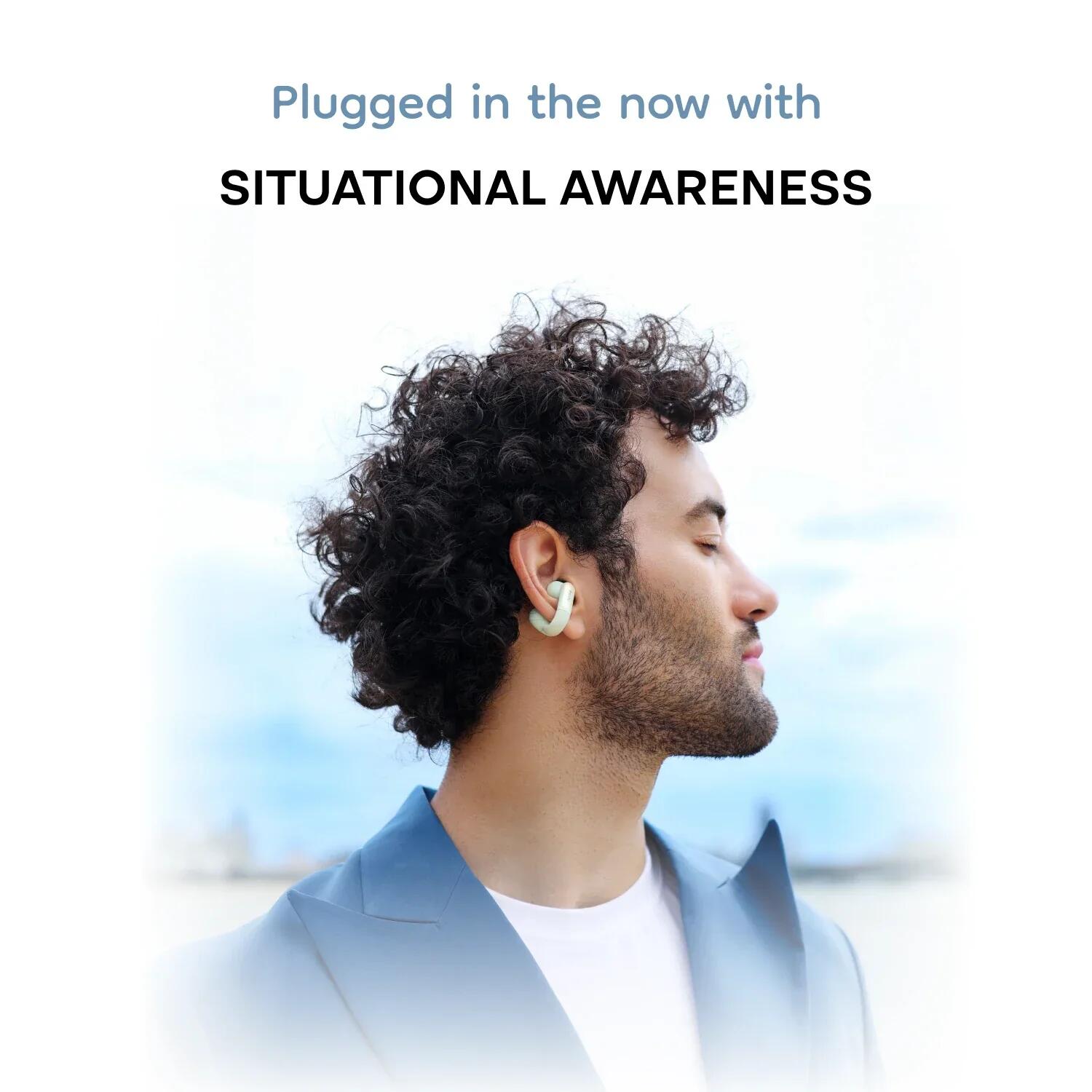 Kopfhörer True Wireless Earbuds NOISE Air Clips 2 Grün Frost 5/7