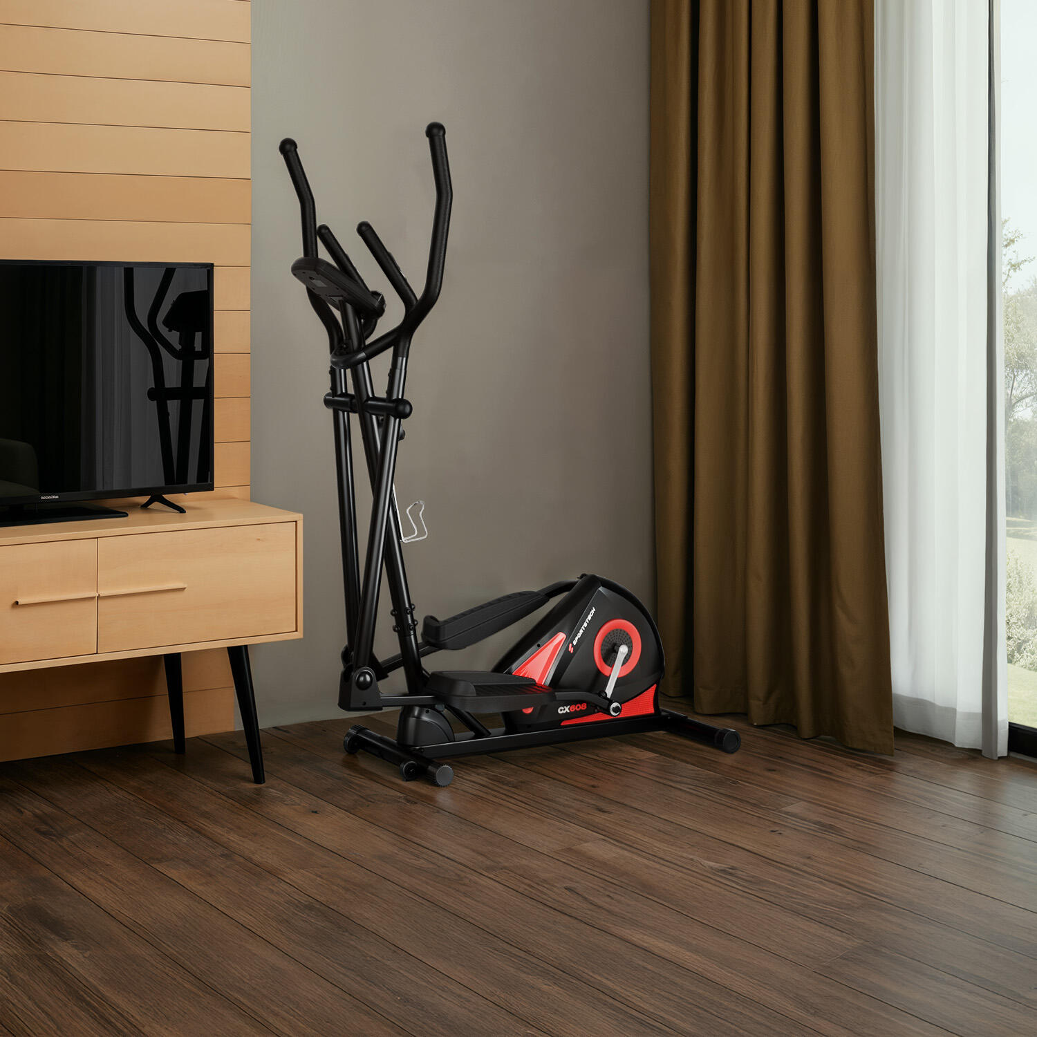Crosstrainer CX608 | 8 niveles de resistencia | Pantalla LCD 2/7