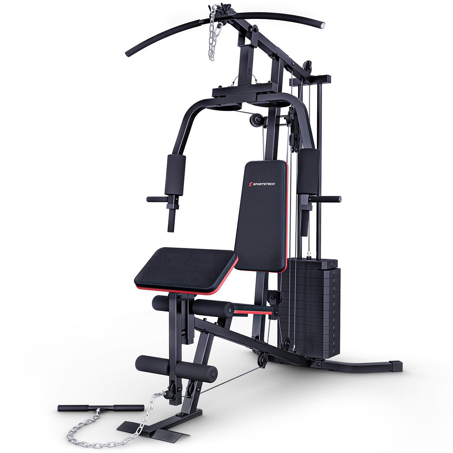 Station de musculation HGX50 pour maison avec poids 60 kg 7/7